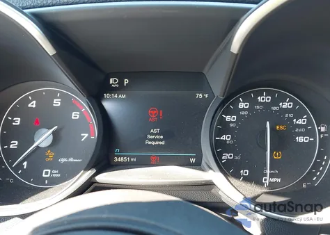 2021 Alfa Romeo Giulia Rwd z USA, uszkodzony, nr VIN ZARFAMANXM7641524